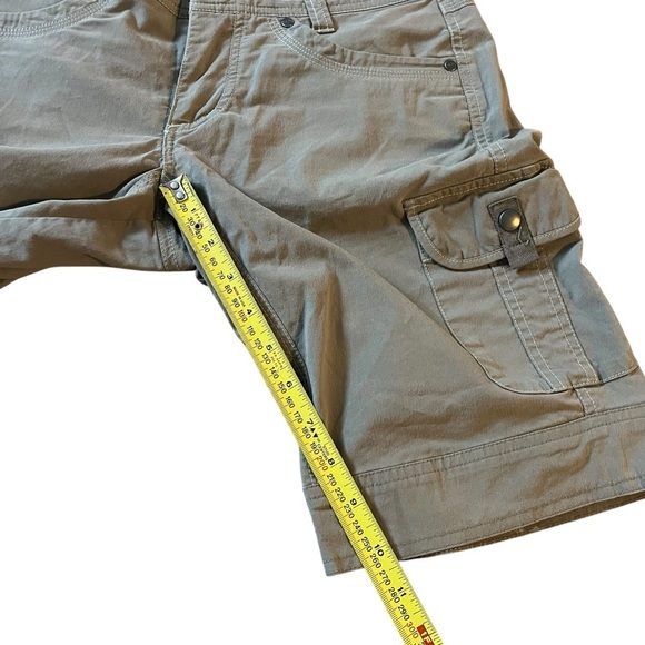 KÜHL Women’s Size 4 Outdoor Cargo Shorts Tan Trail Utility Hiking Adventure Wear - Picture 15 of 15